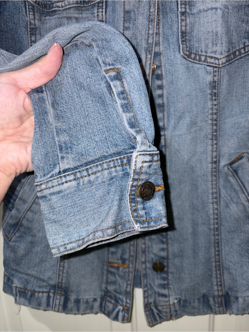 The Territory Ahead Light Blue Denim Jacket - Picture 3 of 7